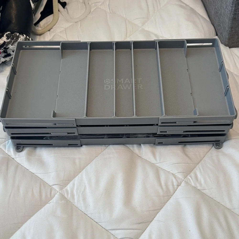 Gray Storage Organizer Cart